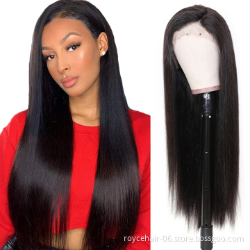 Cuticle Aligned Hair Brazilian Hair Lace Front Human Hair Wig